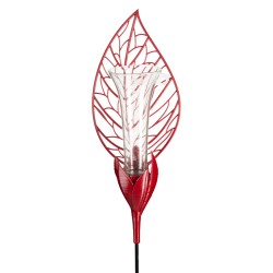 pluviomètre-décoratif-feuille-iriso-rouge