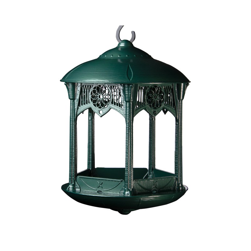 kiosque-oiseau-floralie-iriso-vert-foncé