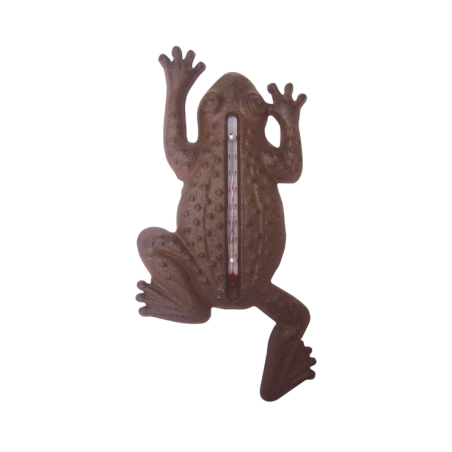 Thermomètre Mural Arrosoir En Fonte 28x8 Cm - Décoration Vintage Chic Pour Jardin Ou Maison De Campagne