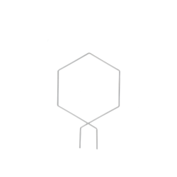 tuteur-métal-plante-intérieur-hexagone-argenté-iriso