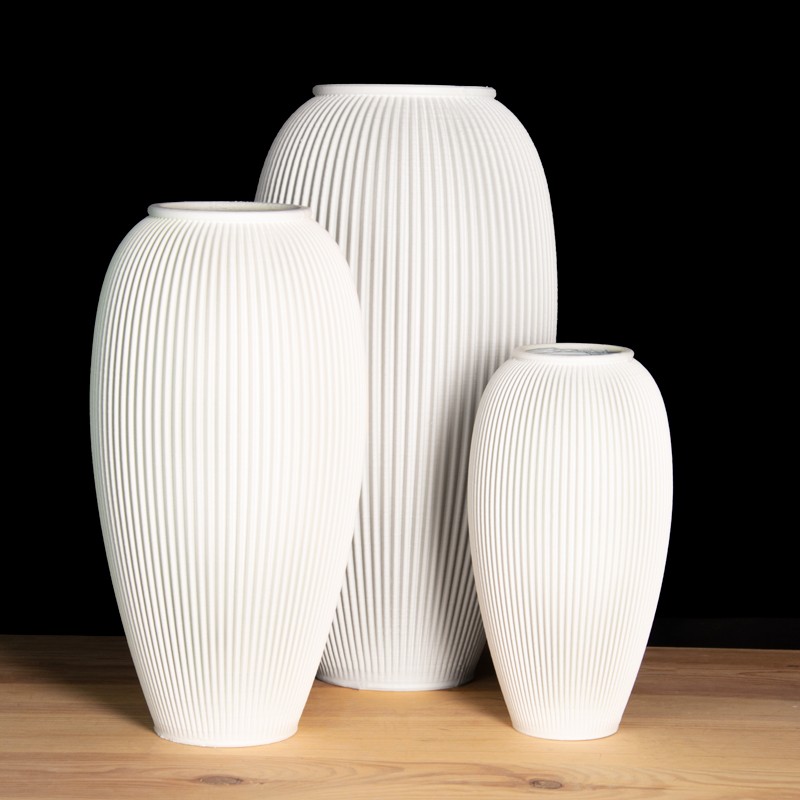 Vase design Alinéa  - Couleurs: Blanc - Volume: 2L