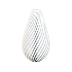 Vase haut design motif Spirale