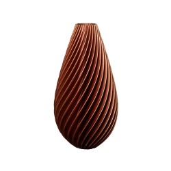 Vase haut design motif Spirale