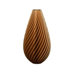 Vase haut design motif Spirale