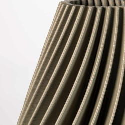 texture vase iriso spirale gris