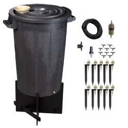 Irrigation goutte à goutte - Kit avec grande réserve d'eau