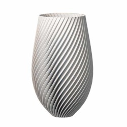 Cache-pot haut design Spirale