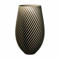 Cache-pot haut design Spirale