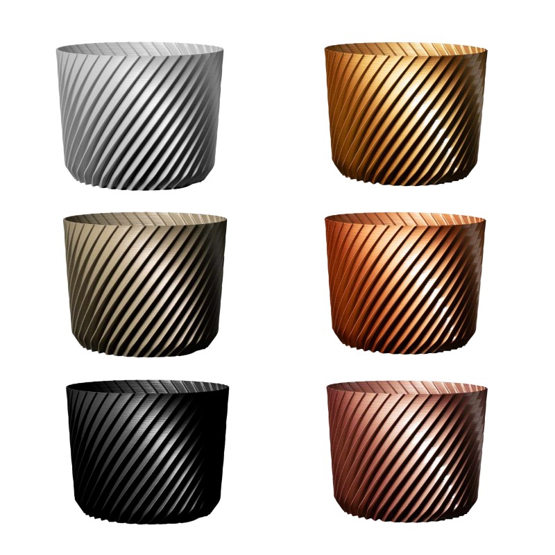 Cache-pot pour plantes intérieur-extérieur - Couleurs: Cuivre - Volume: 17L Cache-pot pour plantes intérieur-extérieur - Couleurs: Cuivre - Volume: 17L