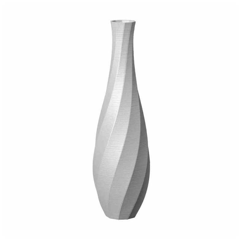 Vase design haut Aérium  - Couleurs: Blanc - Volume: 2L