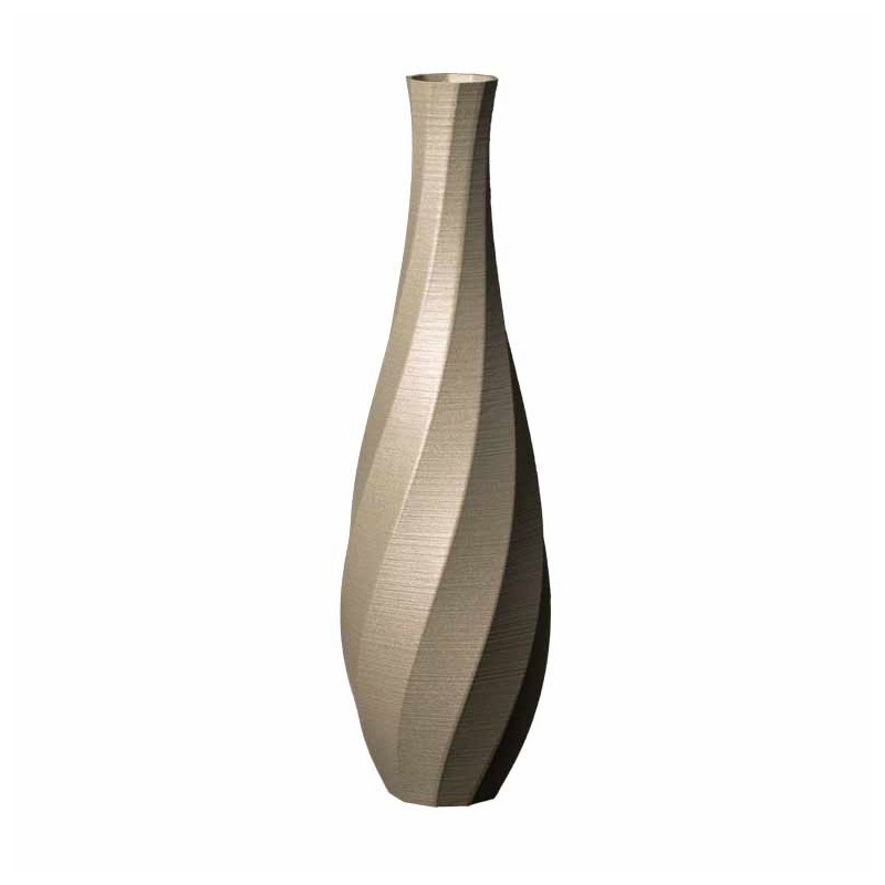 Vase design haut Aérium  - Couleurs: Gris - Volume: 2L