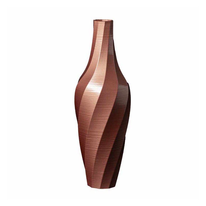 Vase amphore design Aérium  - Couleurs: Cuivre - Volume: 2.5L