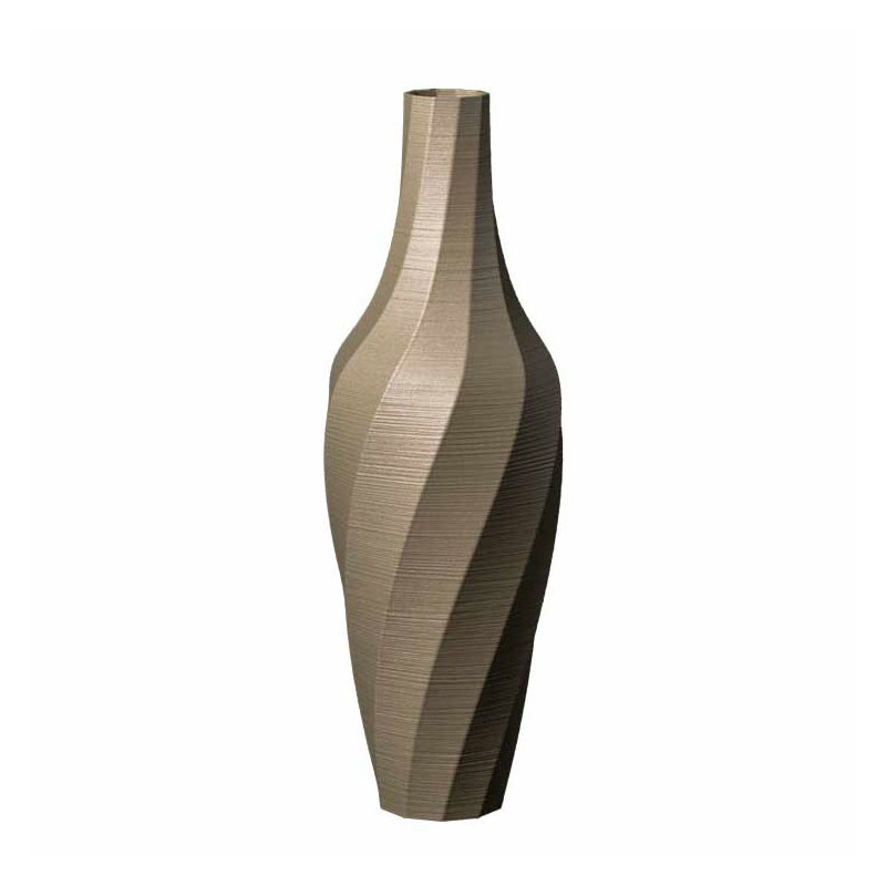 Vase amphore design Aérium  - Couleurs: Gris - Volume: 2.5L