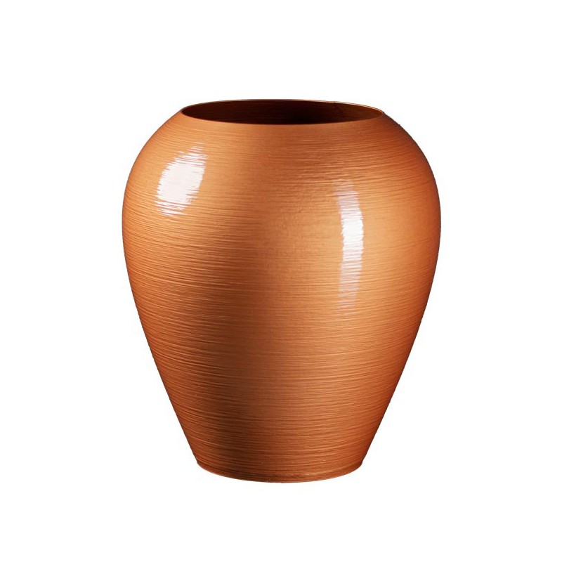 Grand pot forme jarre Lisaé - Couleurs: Bronze Grand pot forme jarre Lisaé - Couleurs: Bronze