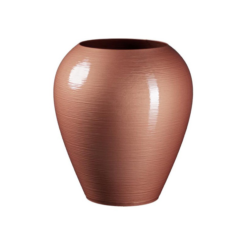 Grand pot forme jarre Lisaé - Couleurs: Cuivre Grand pot forme jarre Lisaé - Couleurs: Cuivre