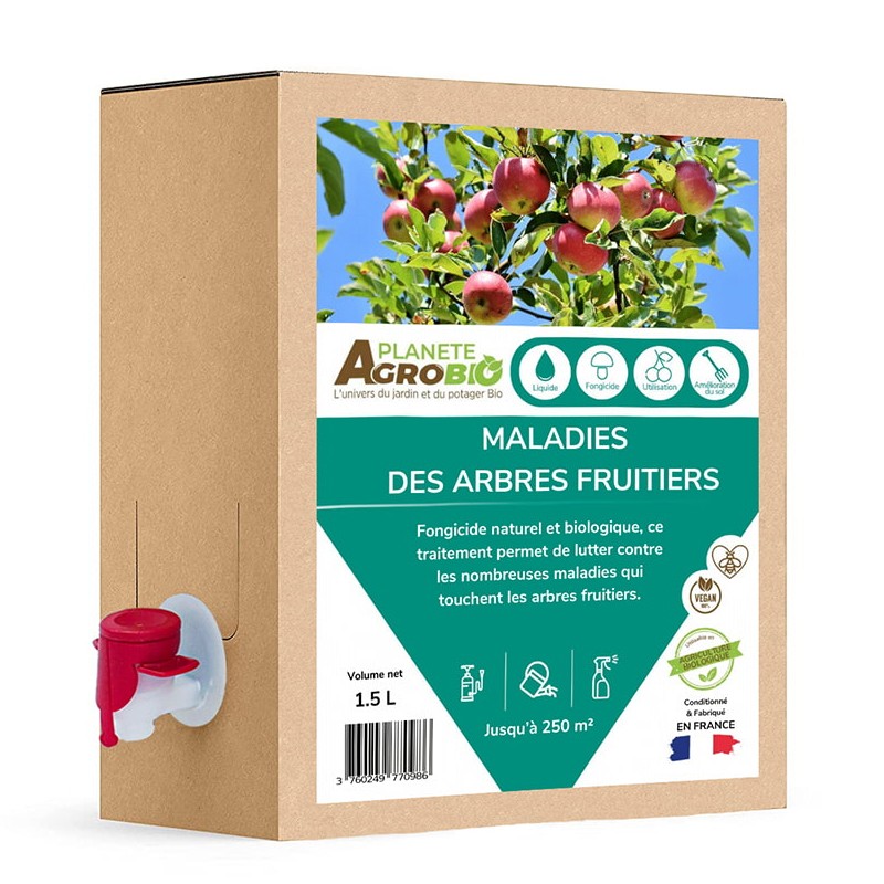 Traitement Bio - Maladie des arbres fruitiers - Volume: 1.5L Traitement Bio - Maladie des arbres fruitiers - Volume: 1.5L