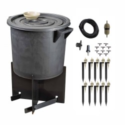 Irrigation goutte à goutte - Kit avec grande réserve d'eau