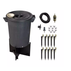 Irrigation goutte à goutte 50L - 10 plants