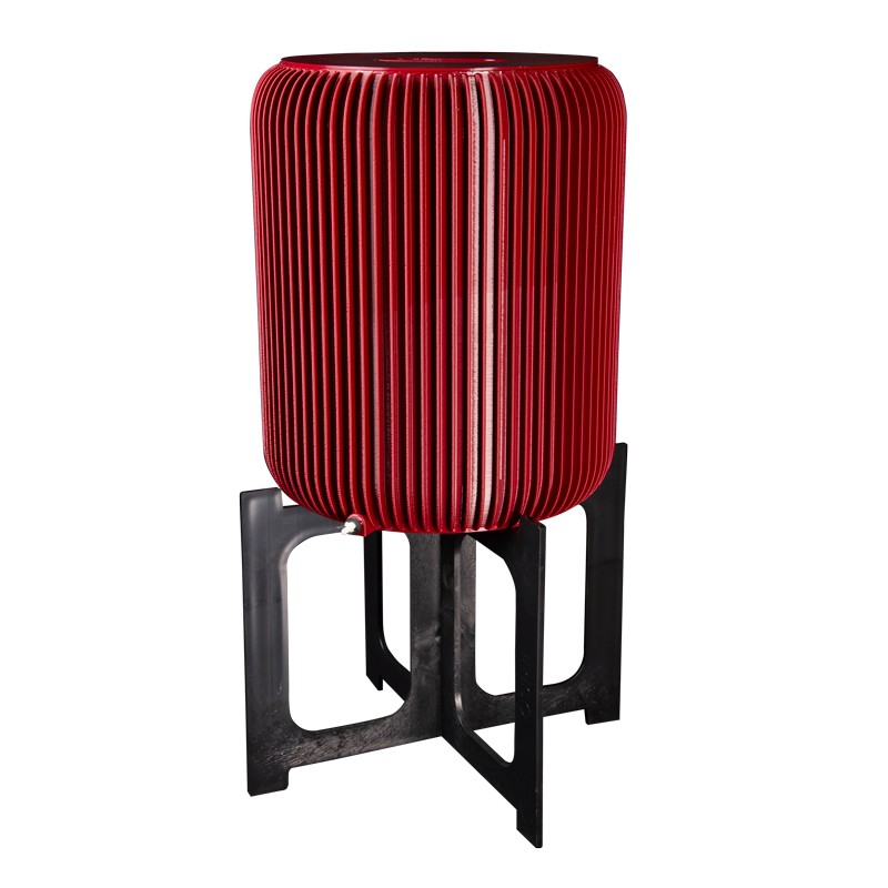 Réserve d'eau design Alinéa - Couleurs: Bleu paon - Volume: 25L - Support: Avec support Réserve d'eau design Alinéa - Couleurs: Bleu paon - Volume: 25L - Support: Avec support