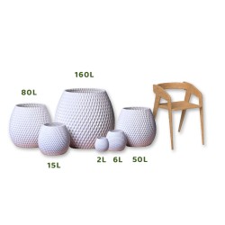 Gros pot design pour plante
