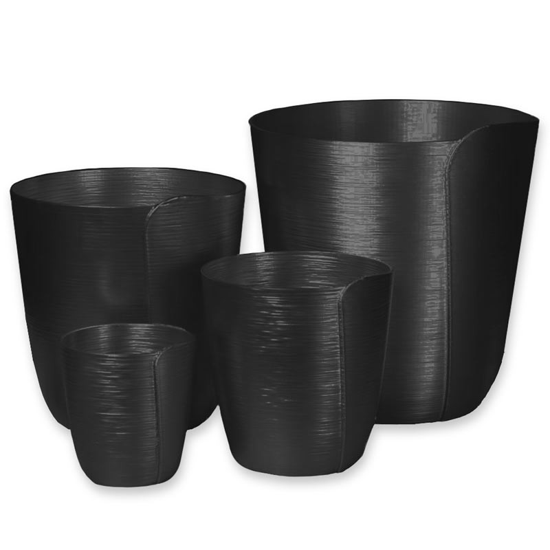 Cache-pot pour plante Forme tulipe - Couleurs: Gris - Taille: 1.3 L Cache-pot pour plante Forme tulipe - Couleurs: Gris - Taille: 1.3 L