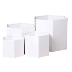 Pot de fleur Forme hexagonale