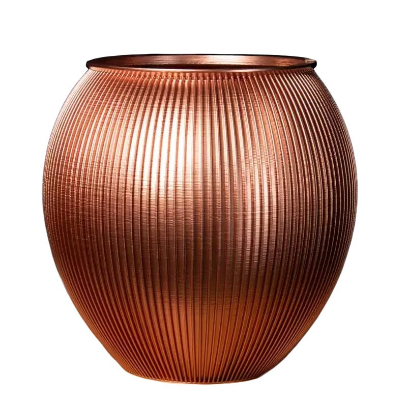 Grand pot de fleur Alinéa - Couleurs: Cuivre - Volume: 50L Grand pot de fleur Alinéa - Couleurs: Cuivre - Volume: 50L