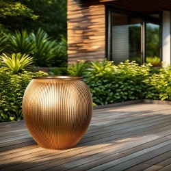 Cache-pot design Alinéa intérieur extérieur