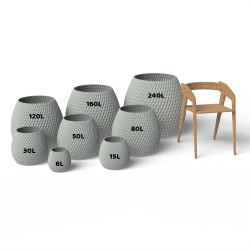 Gros pot design pour plante
