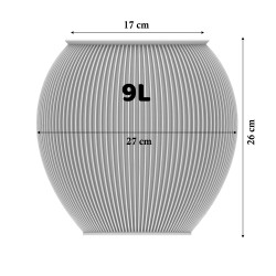 Grand pot de fleur Alinéa