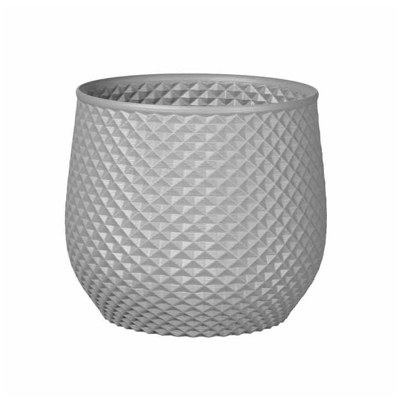Grand cache pot de fleurs extérieur intérieur design moderne Ananas - Couleurs: Blanc - Volume: 7L Grand cache pot de fleurs extérieur intérieur design moderne Ananas - Couleurs: Blanc - Volume: 7L