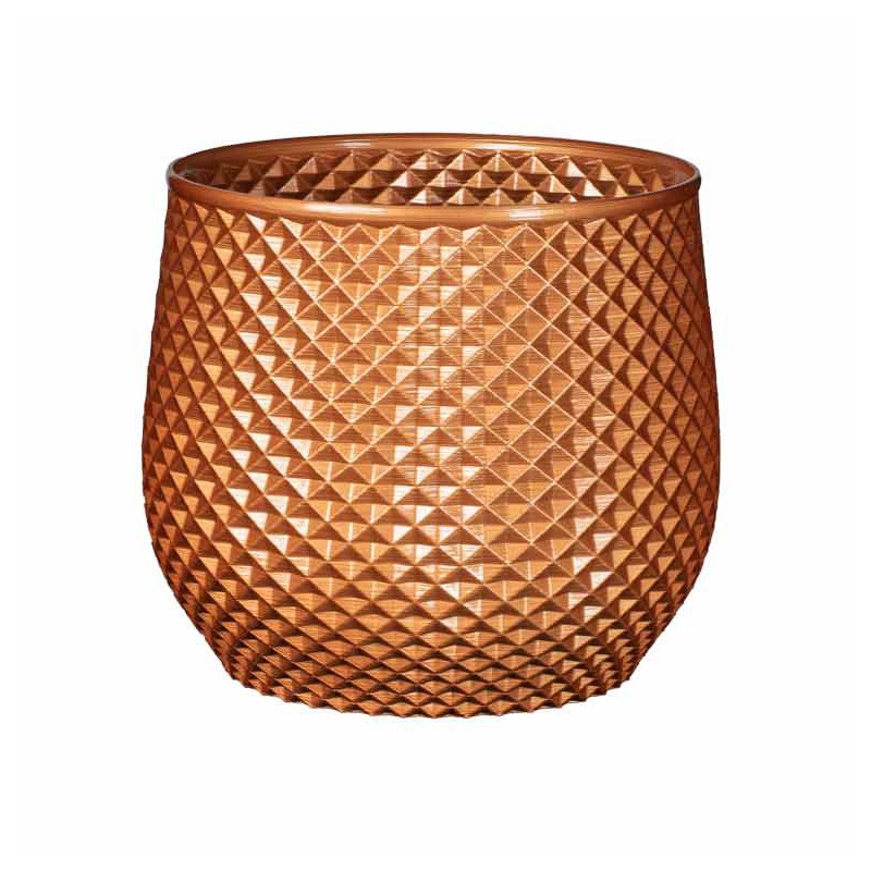 Grand cache pot de fleurs extérieur intérieur design moderne Ananas - Volume: 7L - Couleurs: Bronze Grand cache pot de fleurs extérieur intérieur design moderne Ananas - Volume: 7L - Couleurs: Bronze