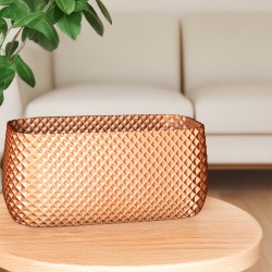 Jardinière rectangulaire design - Pot extérieur et intérieur