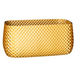 Jardinière rectangulaire design - Pot extérieur et intérieur