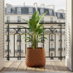 Jardinière carrée balcon et jardin - Design Ananas