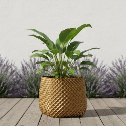 Jardinière carrée balcon et jardin - Design Ananas