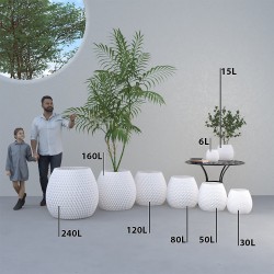 Gros pot design Ananas pour plante