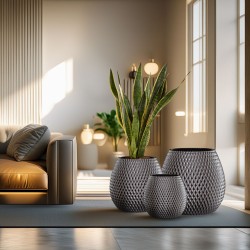 Gros pot design Ananas pour plante