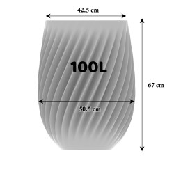 Pot de fleur grandes tailles pour intérieur et extérieur