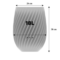 Pot de fleur grandes tailles pour intérieur et extérieur