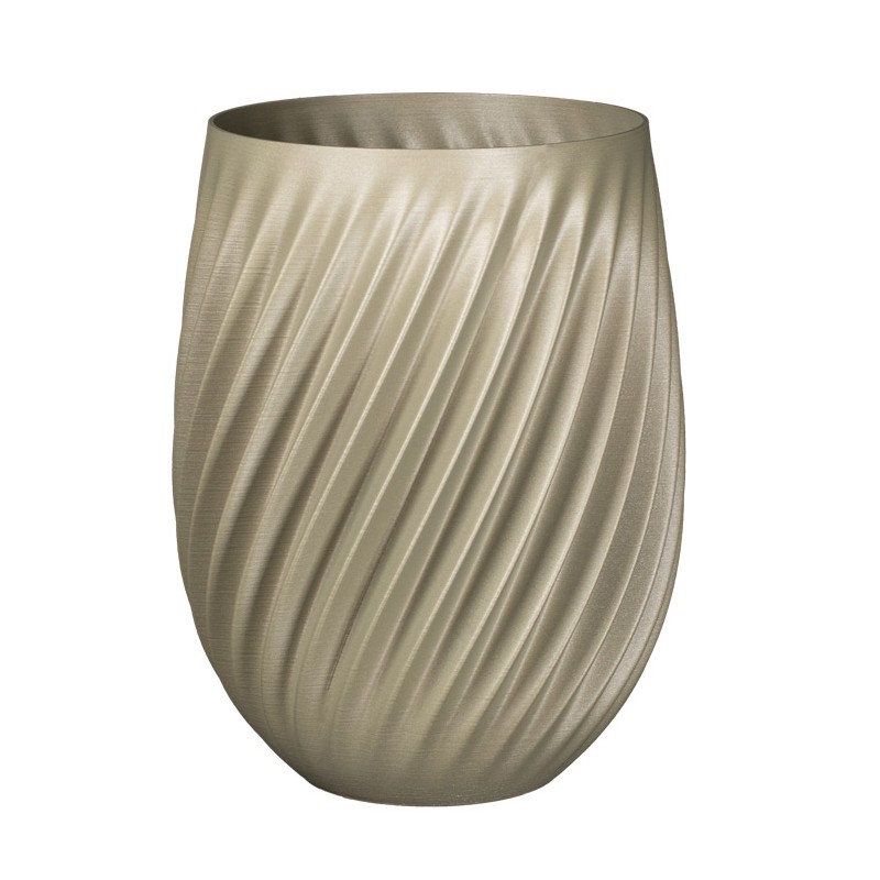 Pot de fleur grandes tailles pour intérieur et extérieur  - Couleurs: Gris - Volume: 18L