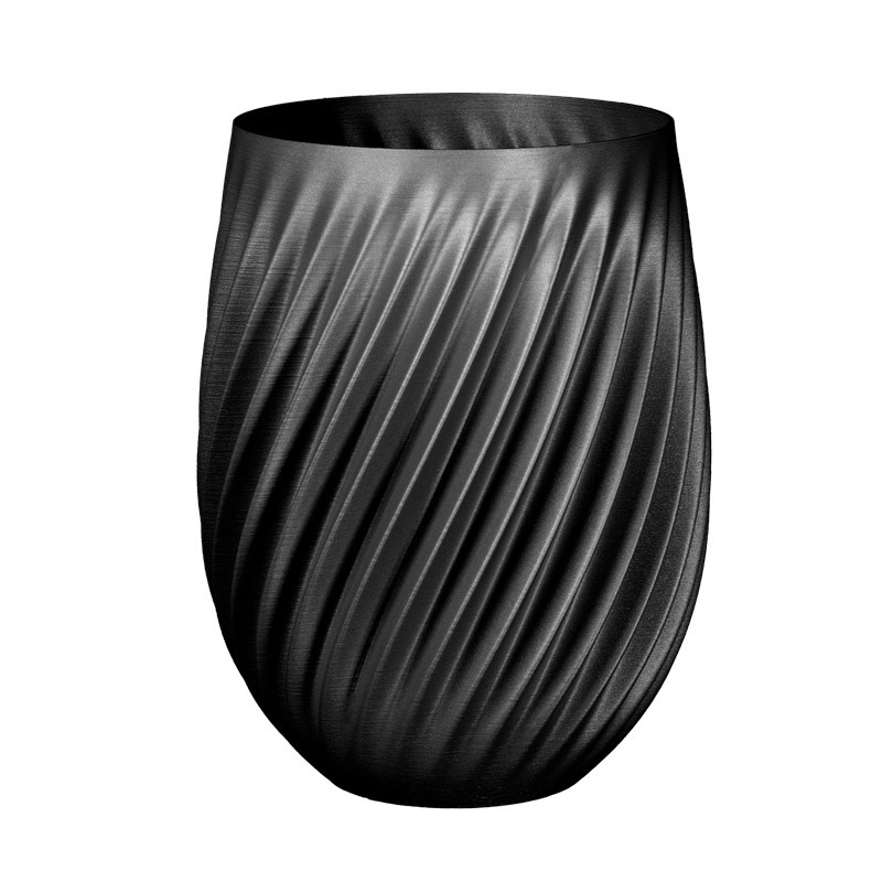 Pot de fleur grandes tailles pour intérieur et extérieur  - Couleurs: Gris anthracite - Volume: 18L