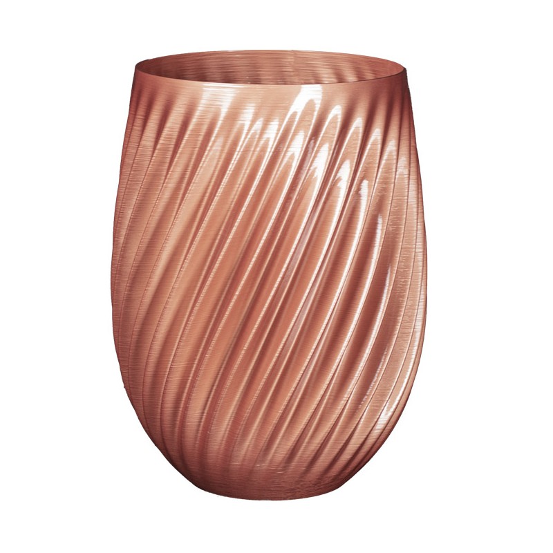 Pot de fleur grandes tailles pour intérieur et extérieur  - Couleurs: Cuivre - Volume: 18L