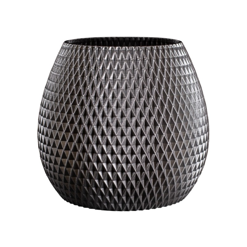 Gros pot design pour plante  - Volume: 50L - Couleurs: Gris anthracite