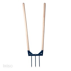 Aérogrif 5 dents, outil de jardinage biologique, type grelinette-2 manches