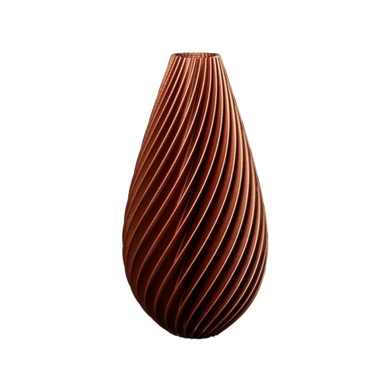 Vase haut design Spirilus  - Couleurs: Cuivre - Volume: 5L