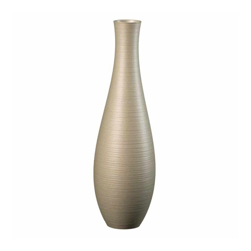 Vase fin et élégant Lisaé  - Couleurs: Gris - Volume: 2L