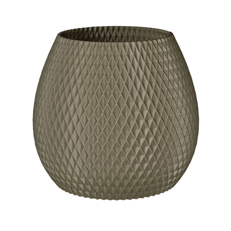 Gros pot design pour plante  - Couleurs: Gris - Volume: 50L