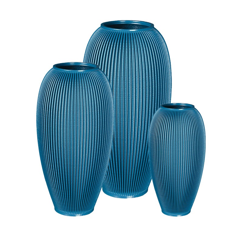 Vase design Alinéa  - Couleurs: Bleu paon - Volume: 2L