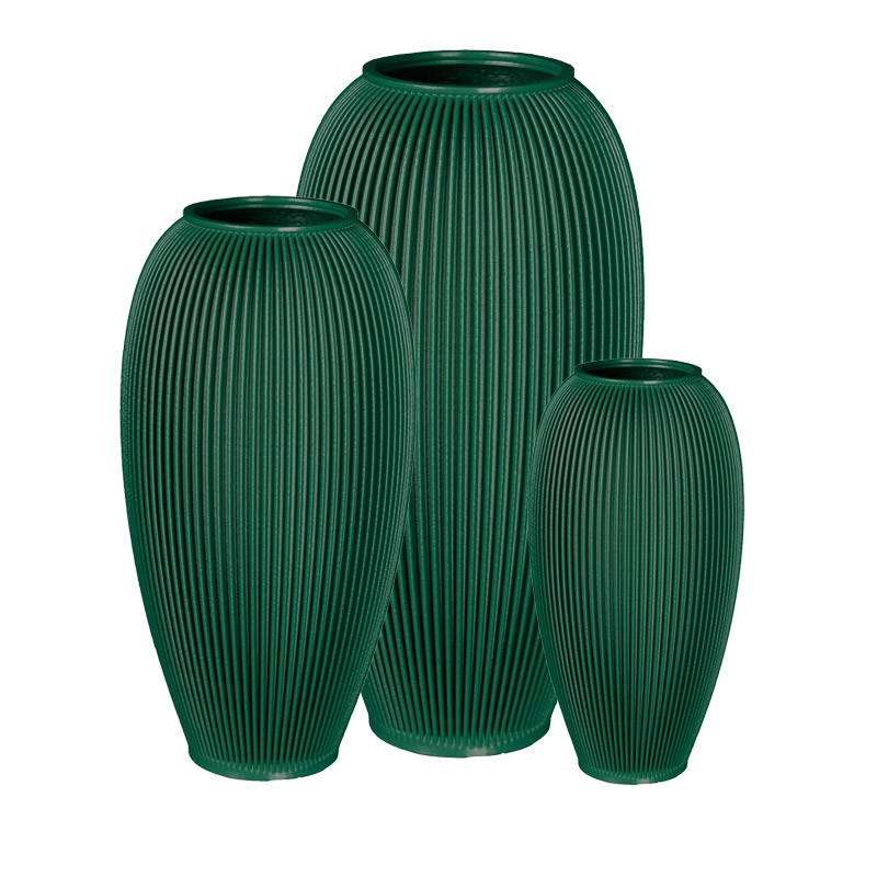 Vase design Alinéa  - Couleurs: Vert Foncé - Volume: 2L